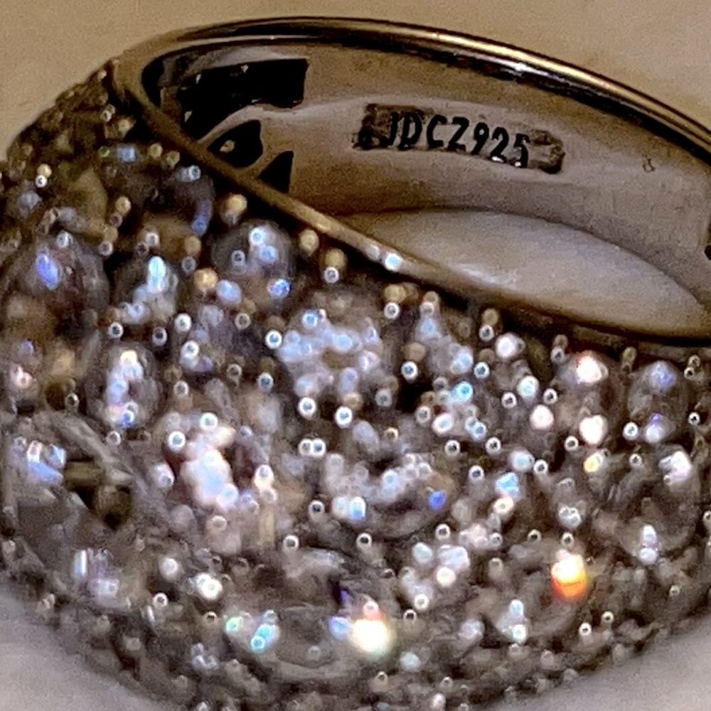 NIB Jean Dousset Pave Dome Ring - Picture 9 of 11